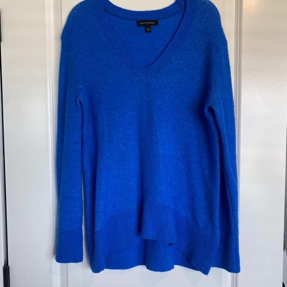 Blue Wool Sweater